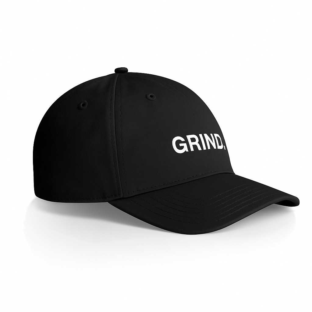 GRIND. Premium Embroidered Cap - DROP 001